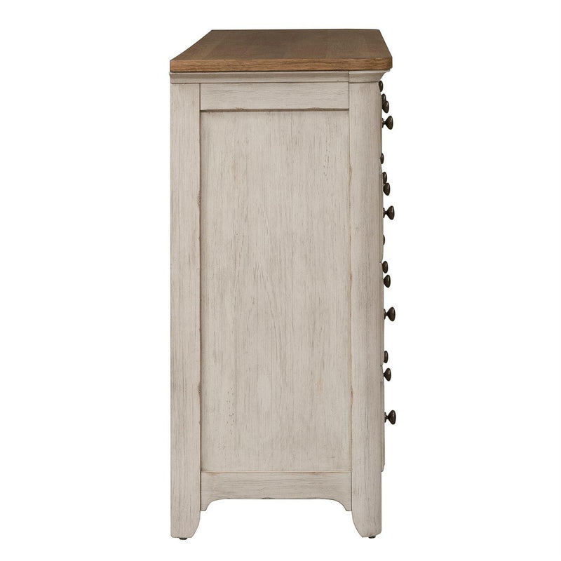 Liberty Furniture Industries Inc. Farmhouse Reimagined 8-Drawer Dresser with Mirror 652-BR-DM IMAGE 4