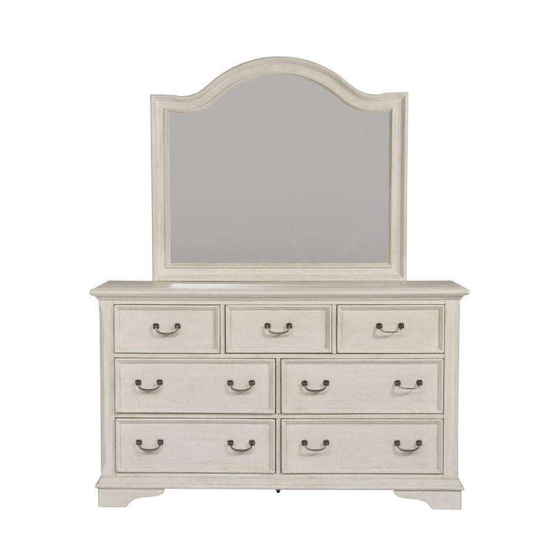 Liberty Furniture Industries Inc. Bayside 7-Drawer Dresser with Mirror 249-BR-DM IMAGE 2