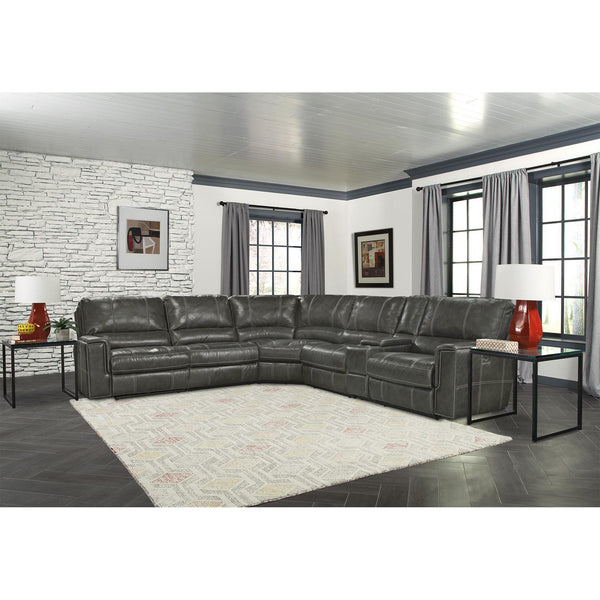 Parker Living Salinger Power Reclining Leather Match 6 pc Sectional MSAL#810P-TWI/MSAL#811LPH-TWI/MSAL#811RPH-TWI/MSAL#840-TWI/MSAL#850-TWI/MSAL#860-TWI IMAGE 1