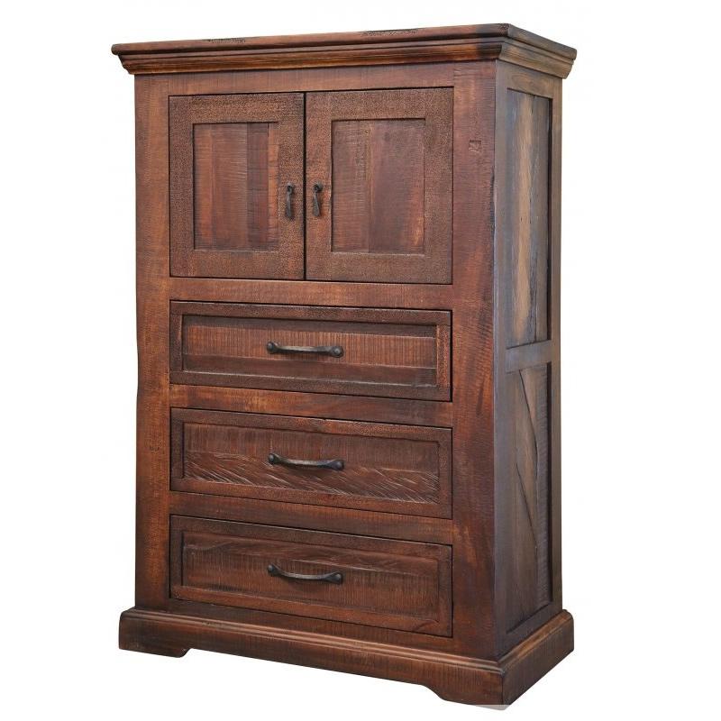 International Furniture Direct Madeira 3-Drawer Chest IFD1200CHEST IMAGE 1