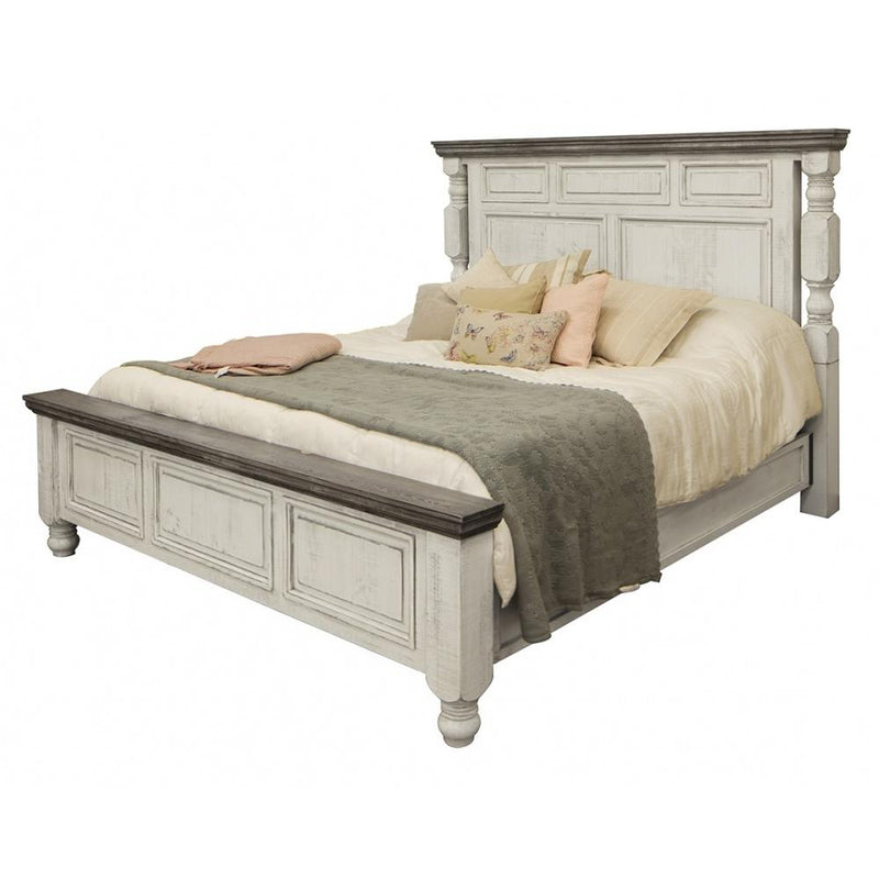 International Furniture Direct Stone King Panel Bed IFD4690HBDEK/IFD4690PLTEK IMAGE 1