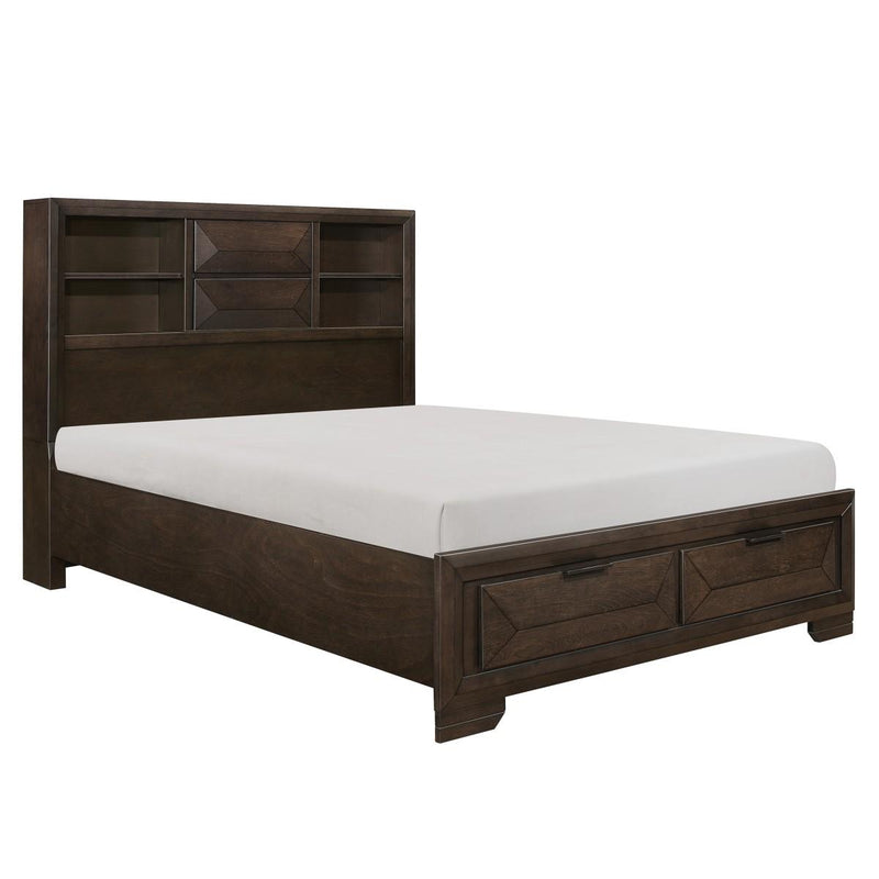 Homelegance Chesky Queen Platform Bed with Storage 1753-1* IMAGE 2