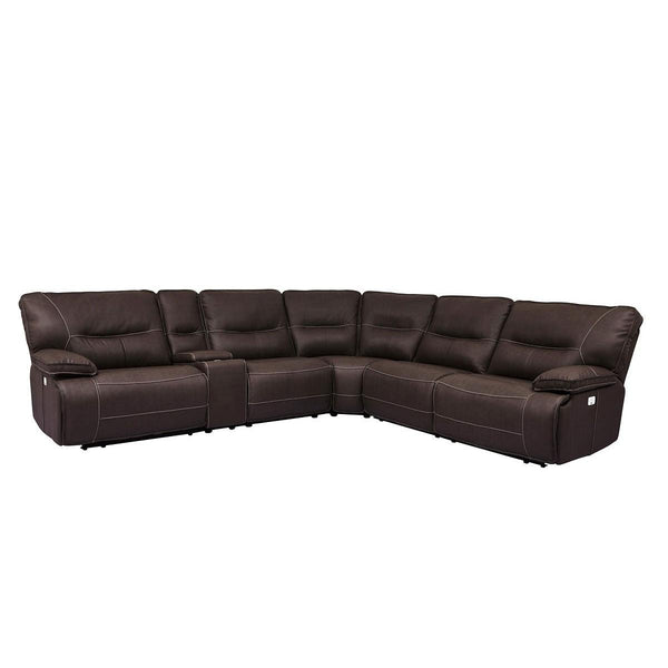 Parker Living Spartacus Power Reclining Fabric 6 pc Sectional MSPA#810-CHO/MSPA#811LPH-CHO/MSPA#811RPH-CHO/MSPA#840-CHO/MSPA#850-CHO/MSPA#860-CHO IMAGE 1