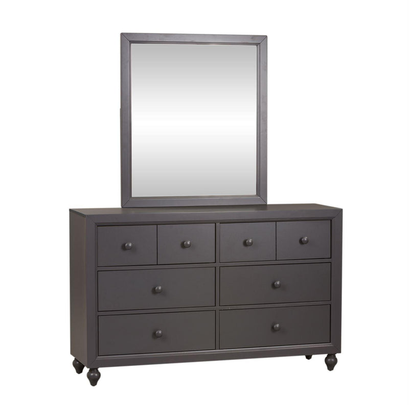 Liberty Furniture Industries Inc. Cottage View 6-Drawer Kids Dresser with Mirror 423-YBR-DM IMAGE 2