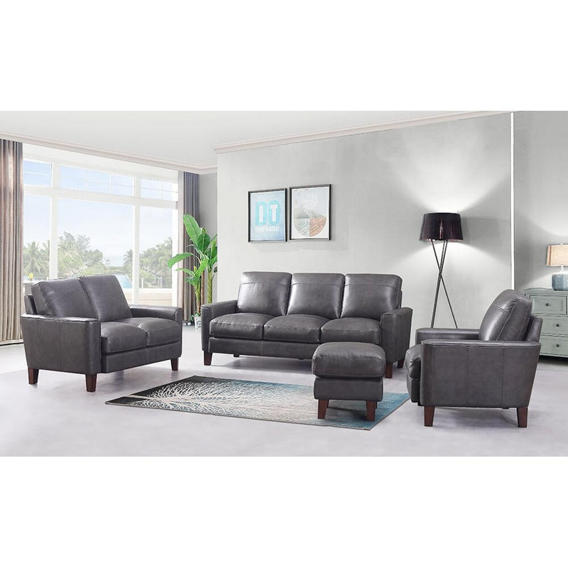 Leather Italia USA Chino Stationary Leather Sofa 1669-5309WL-03177066 IMAGE 3