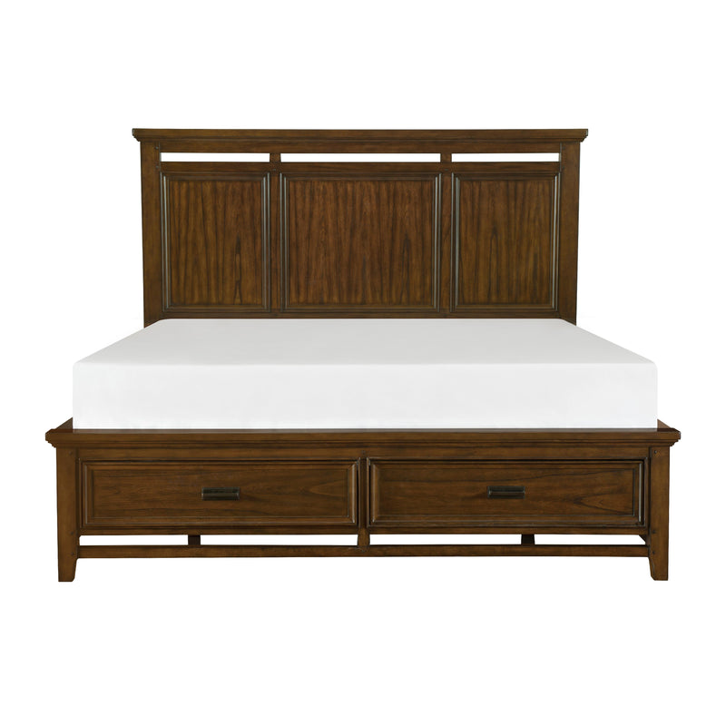 Homelegance Frazier Park Queen Platform Bed with Storage 1649-1* IMAGE 1