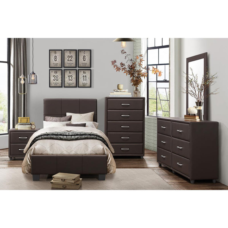 Homelegance Lorenzi 5-Drawer Chest 2220DBR-9 IMAGE 5