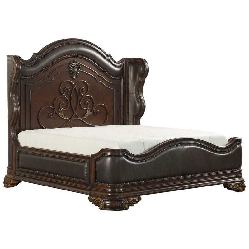 Homelegance Royal Highlands Queen Upholstered Panel Bed 1603-1* IMAGE 2