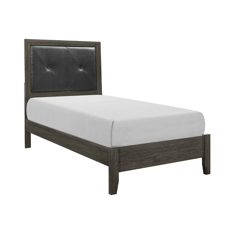 Homelegance Edina Twin Upholstered Panel Bed 2145TNP-1* IMAGE 2