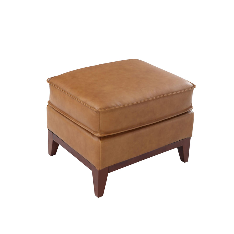 Leather Italia USA Newport Leather Ottoman 1669-6394-00177137 IMAGE 1