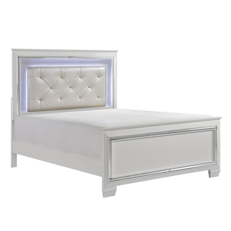 Homelegance Allura Queen Upholstered Panel Bed 1916W-1* IMAGE 2