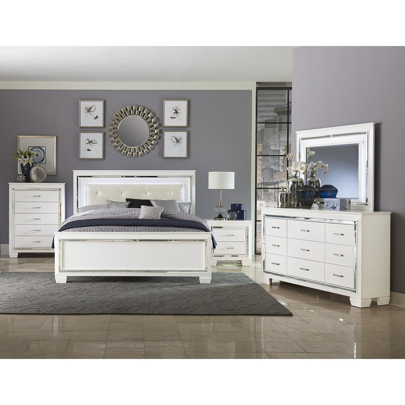 Homelegance Allura Queen Upholstered Panel Bed 1916W-1* IMAGE 3