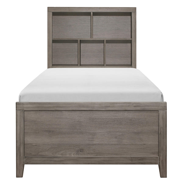 Homelegance Woodrow Twin Upholstered Platform Bed 2042NBT-1* IMAGE 1