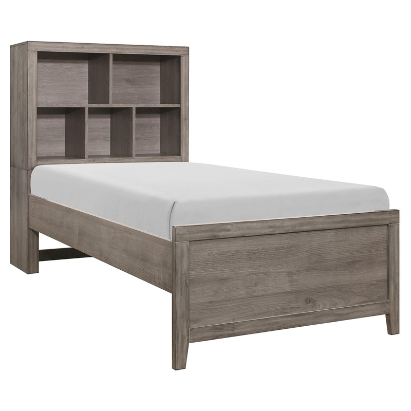 Homelegance Woodrow Twin Upholstered Platform Bed 2042NBT-1* IMAGE 2