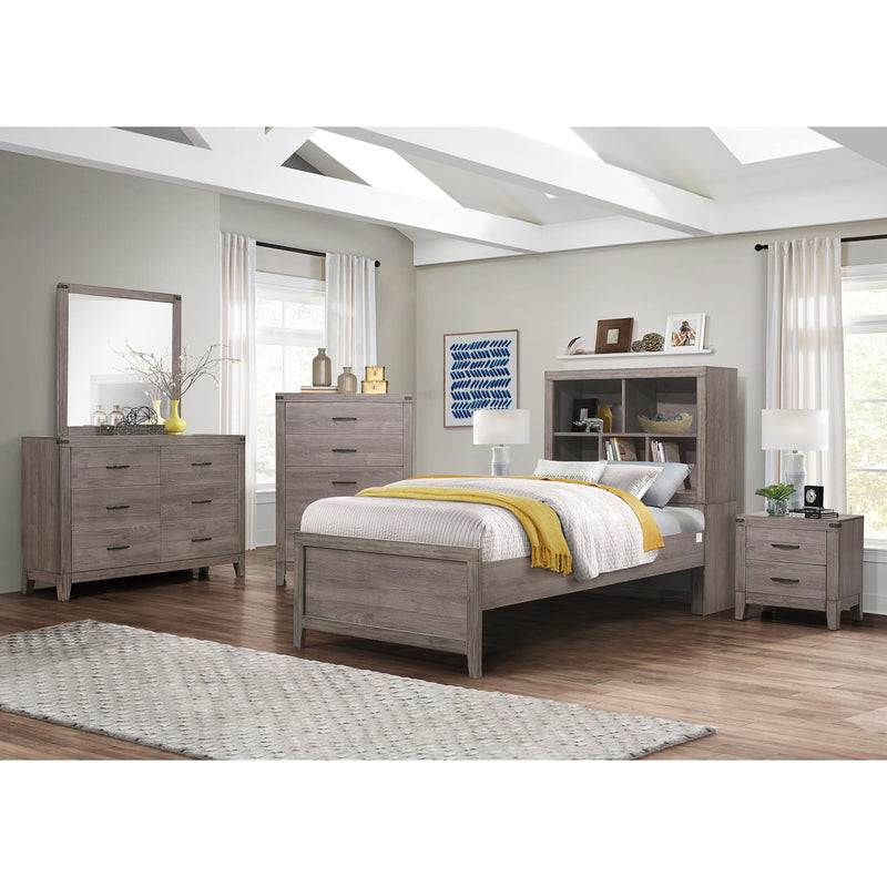 Homelegance Woodrow Twin Upholstered Platform Bed 2042NBT-1* IMAGE 3