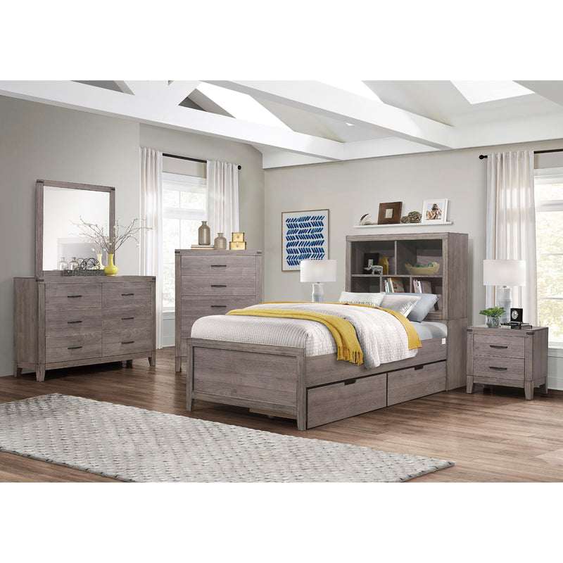 Homelegance Woodrow Twin Upholstered Platform Bed 2042NBT-1* IMAGE 4