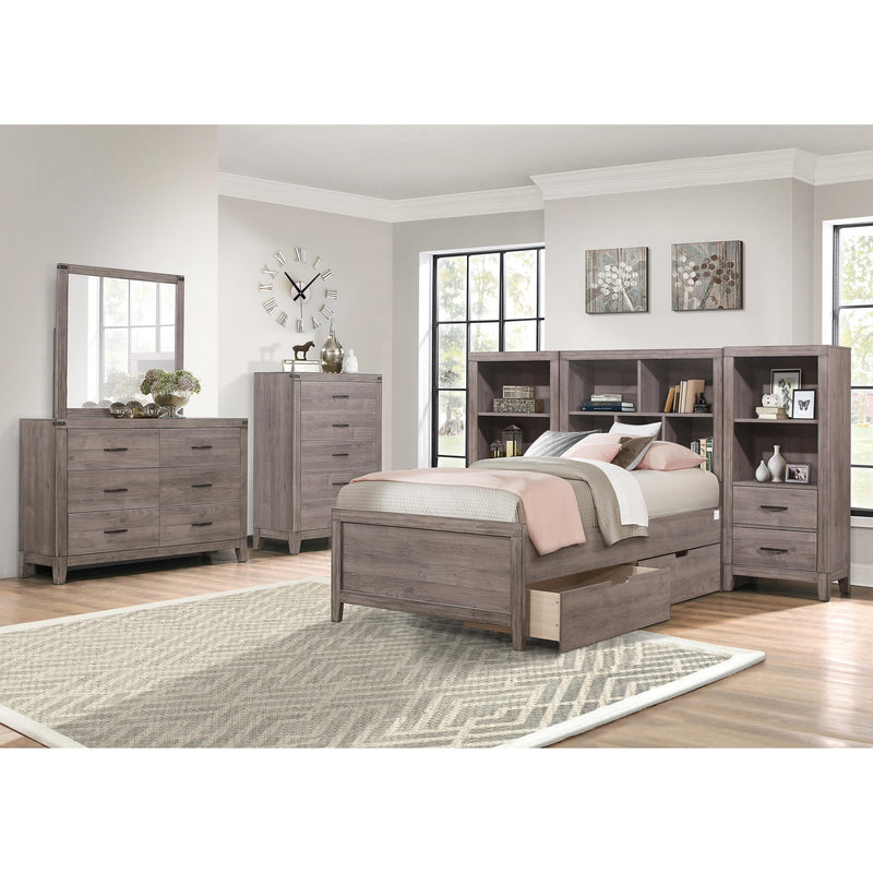 Homelegance Woodrow Twin Upholstered Platform Bed 2042NBT-1* IMAGE 5