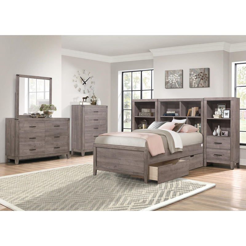 Homelegance Woodrow 2-Drawer Nightstand 2042NB-10 IMAGE 5