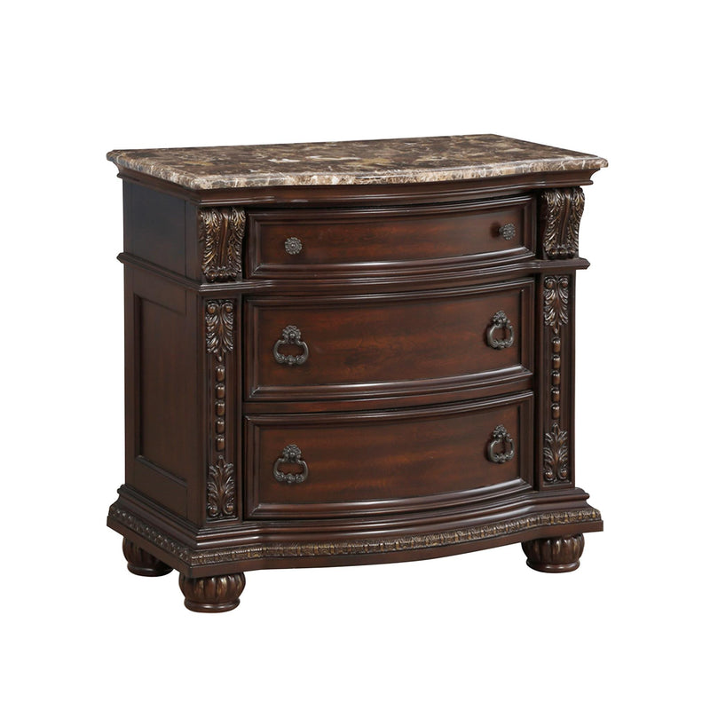 Homelegance Cavalier 3-Drawer Nightstand 1757-4 IMAGE 3