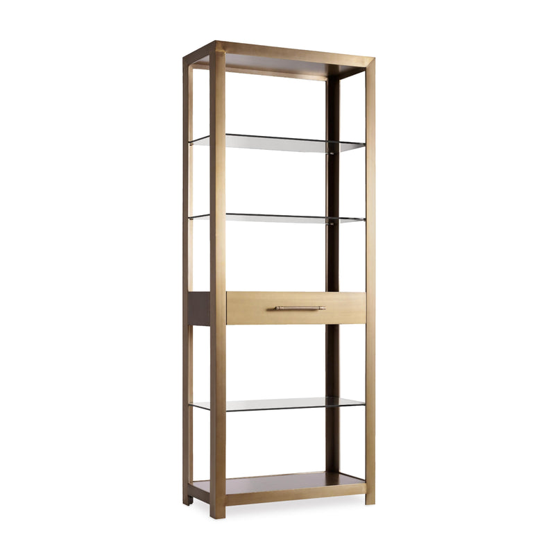 Hooker Furniture 1600-10445-MTL1 Curata Bunching Bookcase IMAGE 1