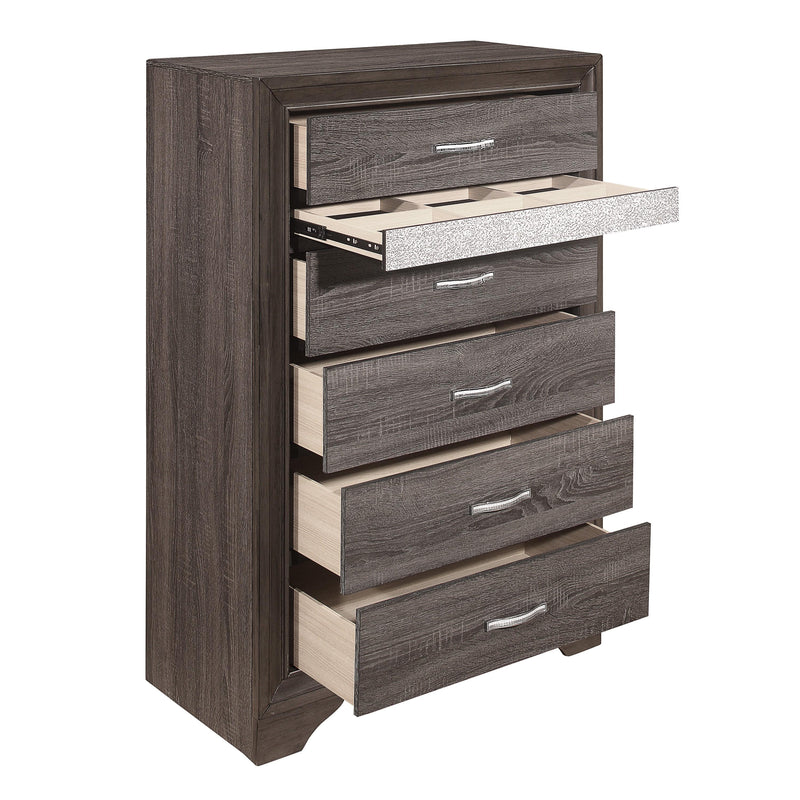 Homelegance Luster 5-Drawer Chest 1505-9 IMAGE 3