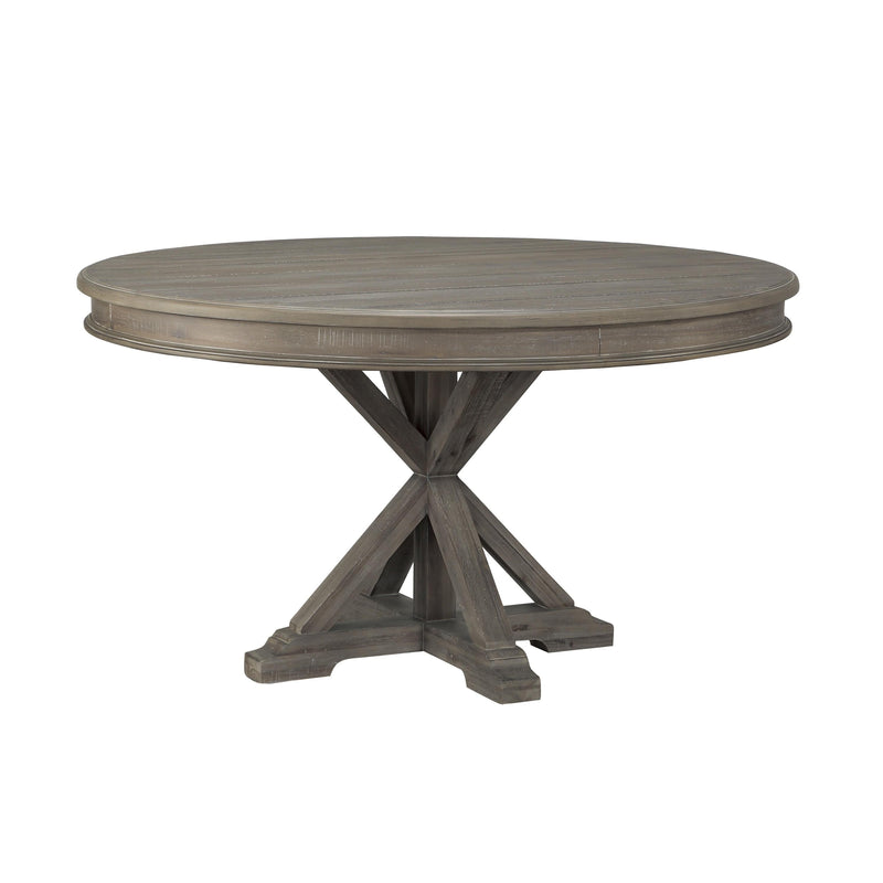 Homelegance Round Cardano Dining Table with Pedestal Base 1689BR-54* IMAGE 2