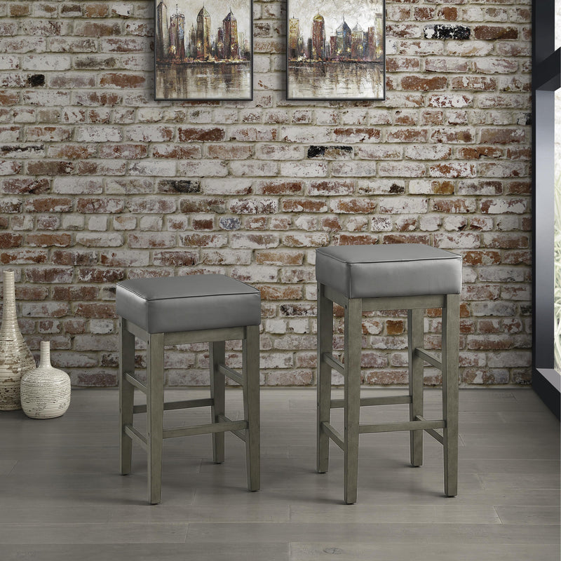 Homelegance Pittsville Counter Height Stool 5684GY-24 IMAGE 3