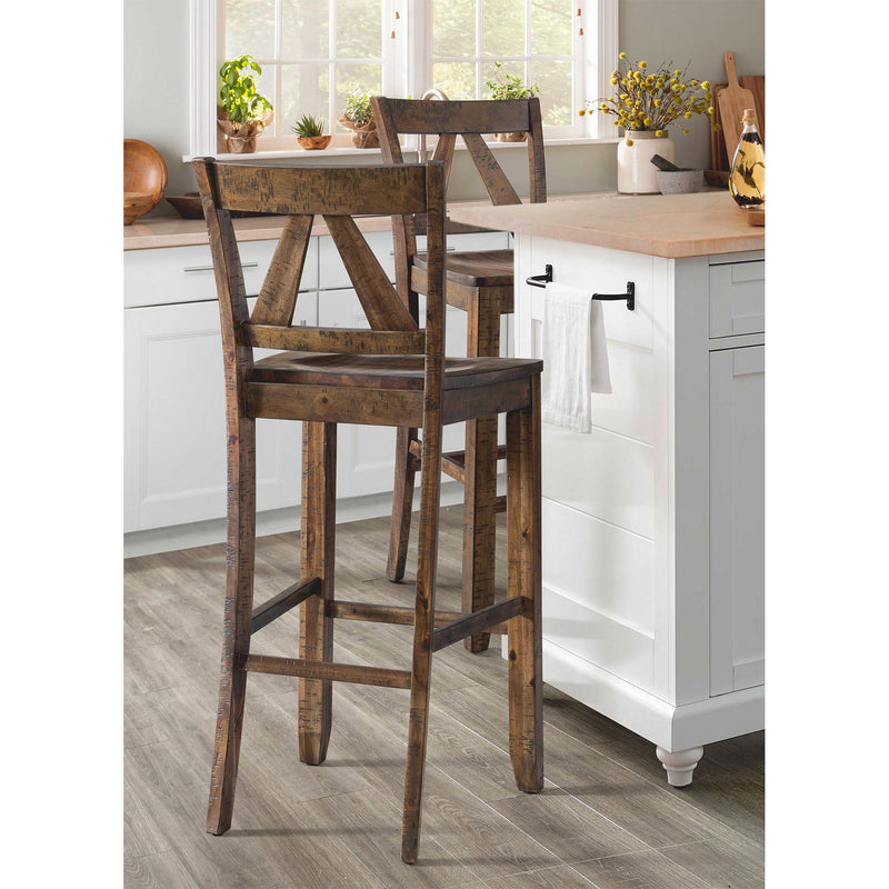 Elements International Finn Pub Height Stool DFN100BSBSBTWE IMAGE 12