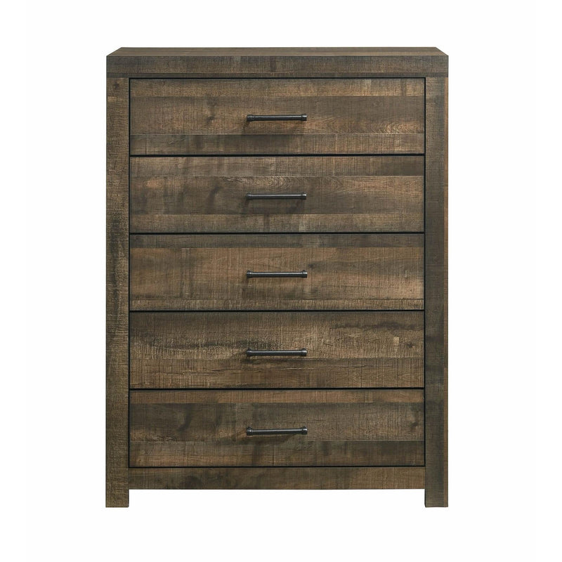 Elements International Bailey 5-Drawer Chest BY500CH IMAGE 2