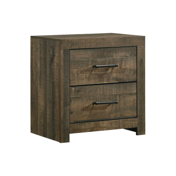 Elements International Bailey 2-Drawer Nightstand BY500NS IMAGE 1