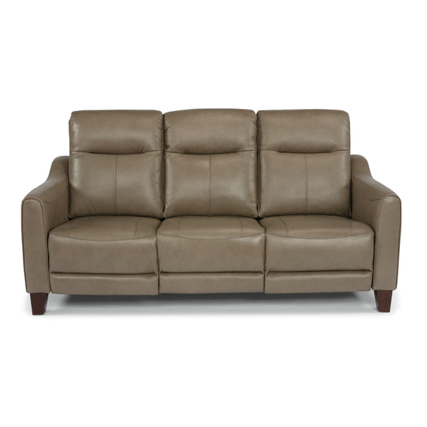 Flexsteel Forte Power Reclining Leather Match Sofa 1197-62PH-282-80 IMAGE 1