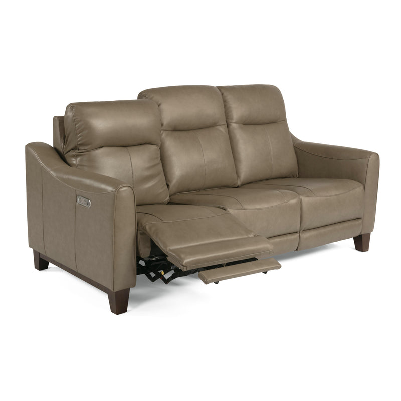 Flexsteel Forte Power Reclining Leather Match Sofa 1197-62PH-282-80 IMAGE 3