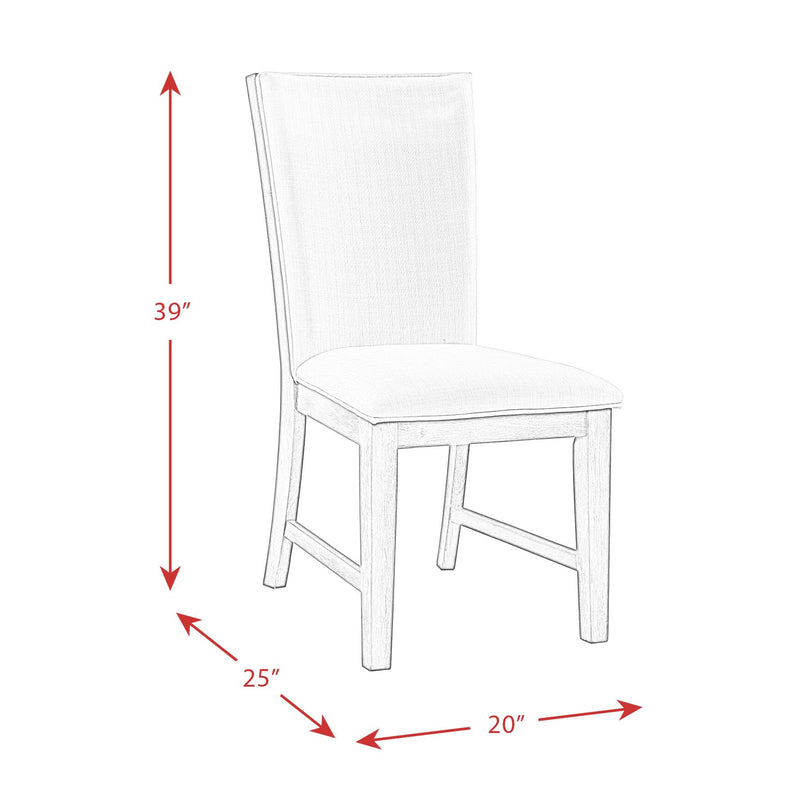 Elements International Grady Dining Chair DGD100FSC IMAGE 13