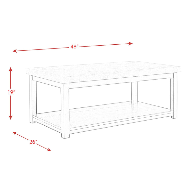 Elements International Kansas Coffee Table CKS100CTE IMAGE 10