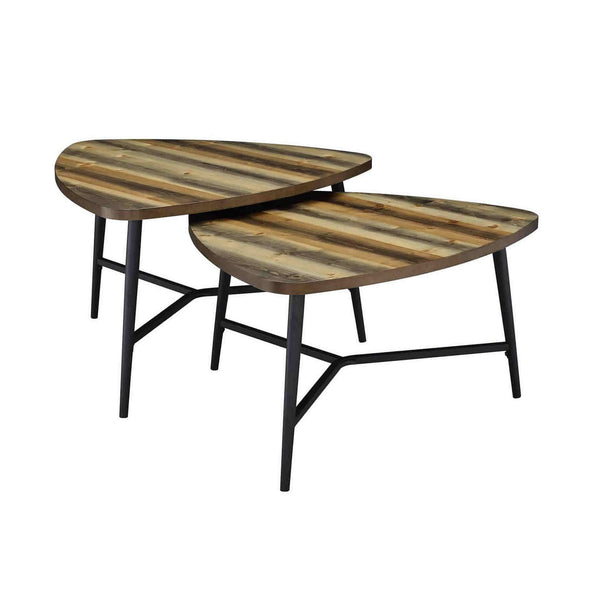 Elements International Tribeca Nesting Tables CTB100CTE IMAGE 1