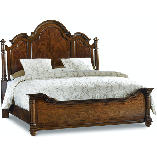 Hooker Furniture 5381-90666 Leesburg King Poster Bed IMAGE 1