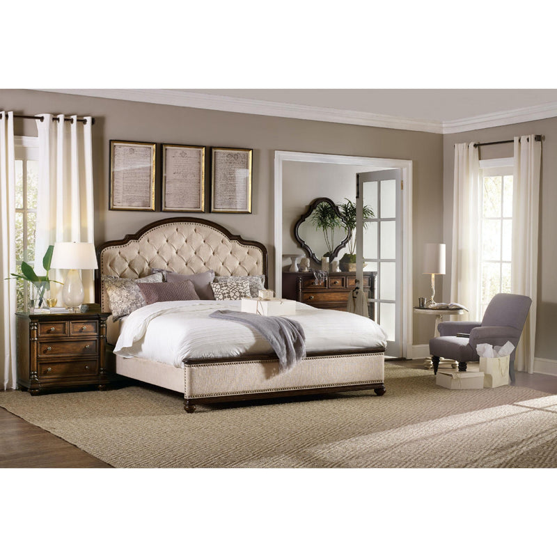 Hooker Furniture 5381-90866 Leesburg King Upholstered Bed IMAGE 2