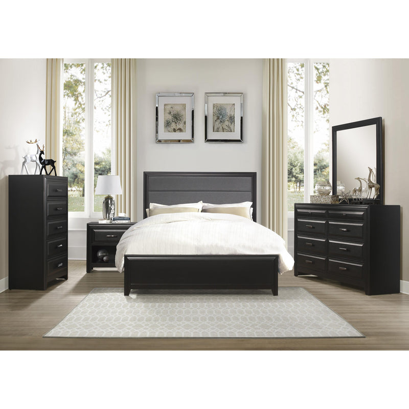 Homelegance Cordelia Queen Upholstered Panel Bed 1517-1* IMAGE 4