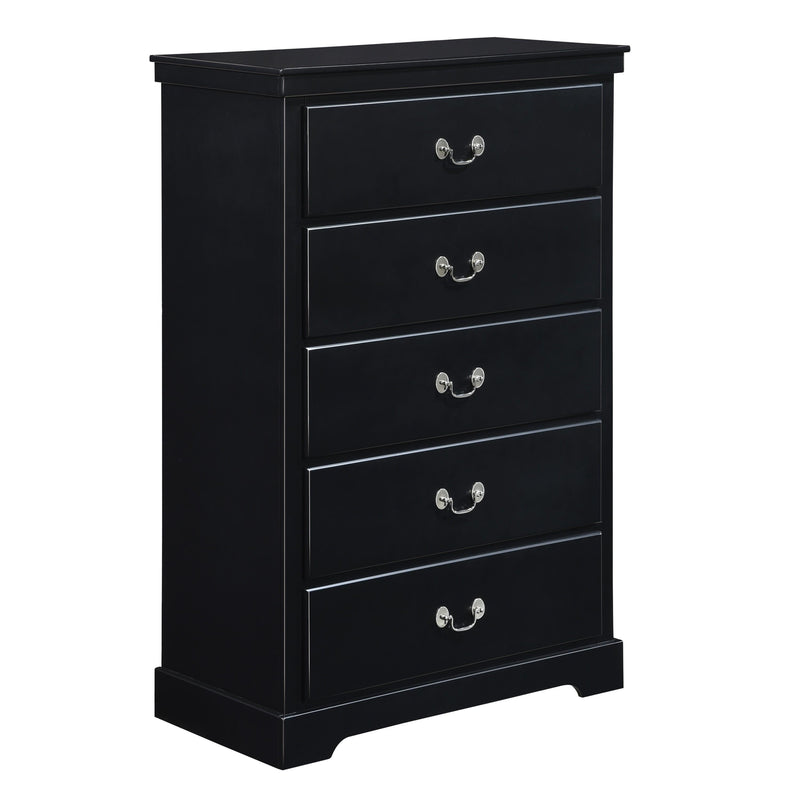 Homelegance Seabright 5-Drawer Chest 1519BK-9 IMAGE 2