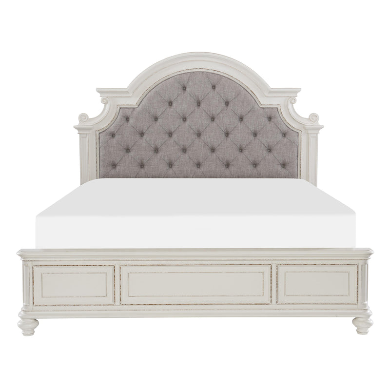 Homelegance Baylesford King Upholstered Panel Bed 1624KW-1EK* IMAGE 1