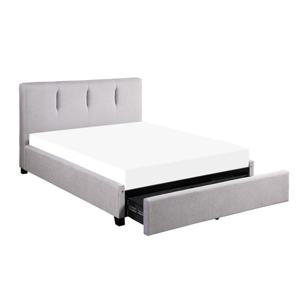 Homelegance Aitana Queen Upholstered Platform Bed with Storage 1632-1DW* IMAGE 1