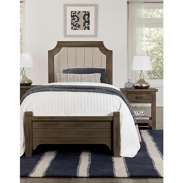 Vaughan-Bassett Bungalow Twin Upholstered Panel Bed 740-331/740-833/740-900 IMAGE 5