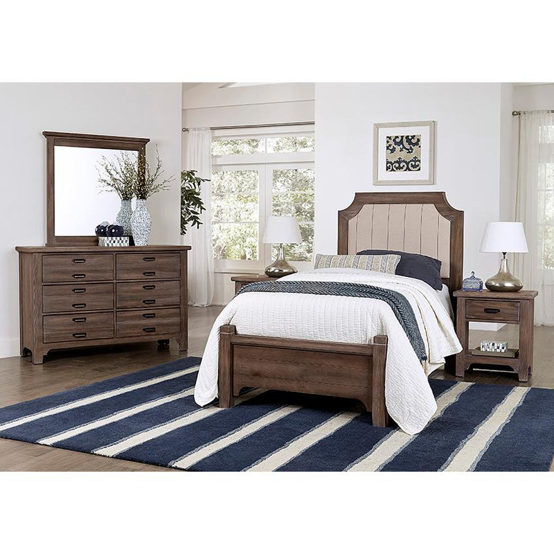 Vaughan-Bassett Bungalow Twin Upholstered Panel Bed 740-331/740-833/740-900 IMAGE 6