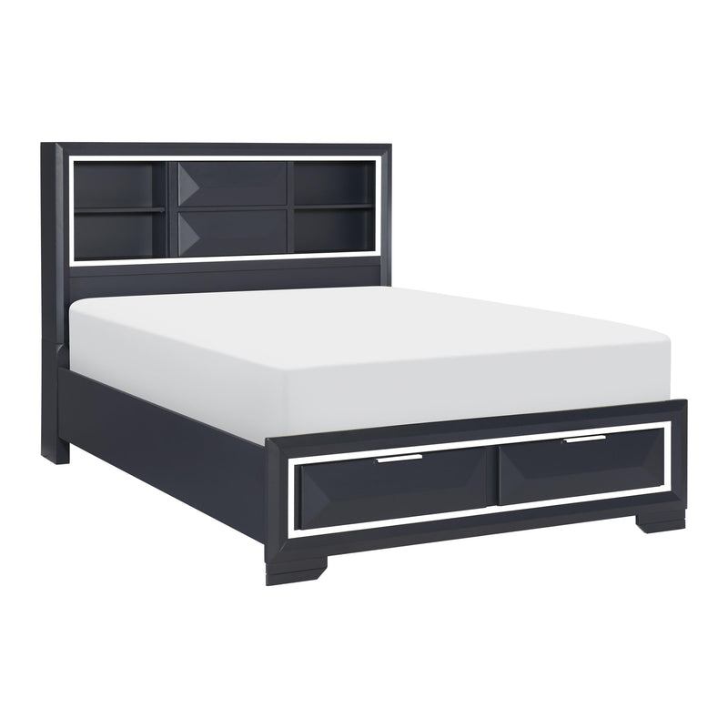 Homelegance Rosemont King Platform Bed with Storage 1553K-1EK* IMAGE 2