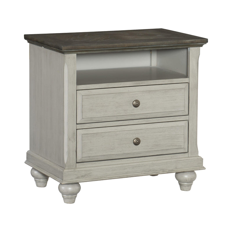 Homelegance Mossbrook 2-Drawer Nightstand 1568-4 IMAGE 2