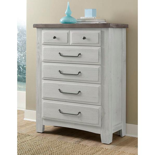 Vaughan-Bassett Sawmill 4-Drawer Chest 694-115 IMAGE 2