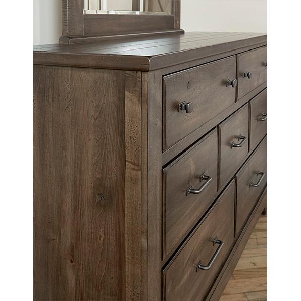 Vaughan-Bassett Cool Rustic 7-Drawer Dresser 170-002 IMAGE 2