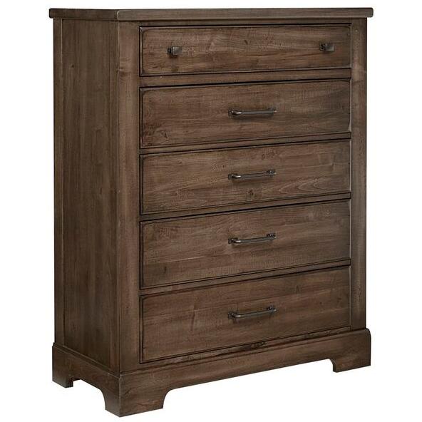 Vaughan-Bassett Cool Rustic 5-Drawer Chest 170-115 IMAGE 1