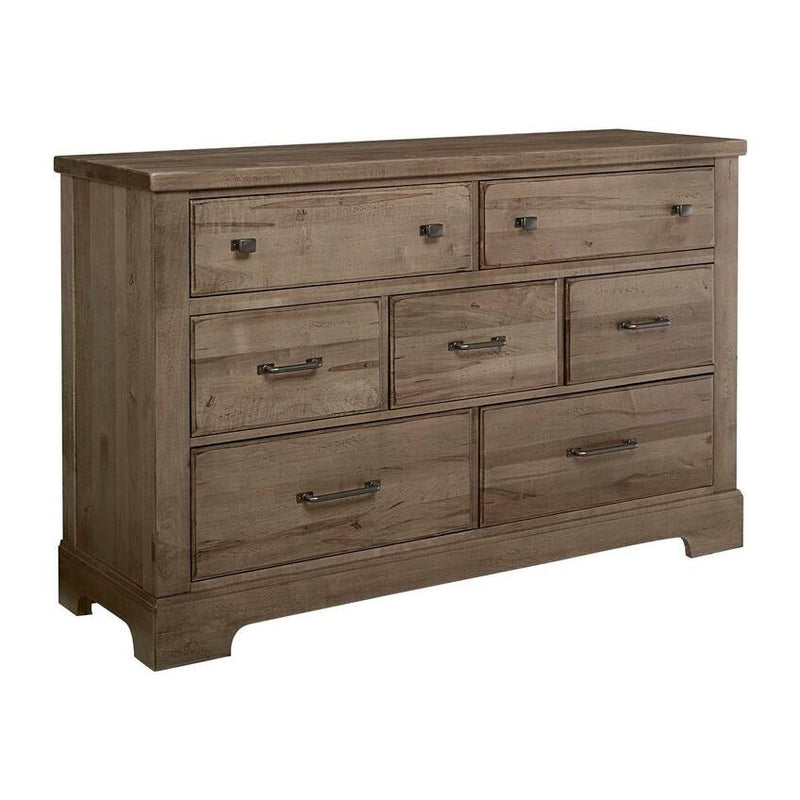 Vaughan-Bassett Cool Rustic 7-Drawer Dresser 172-002 IMAGE 1