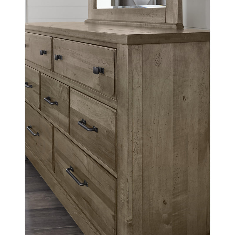 Artisan & Post Cool Rustic 172-002 7 Drawer Dresser - Stone Grey IMAGE 8